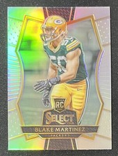 2016 Panini Select Silver Prizm Blake Martinez Rookie RC Packers