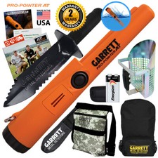 Garrett ProPointer AT Waterproof Pinpointer w/ Pouch, Digger, Scoop and Backpack