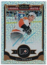 2015-16 O-Pee-Chee Platinum Traxx 171 Nick Cousins RC Auto 060/125 Flyers