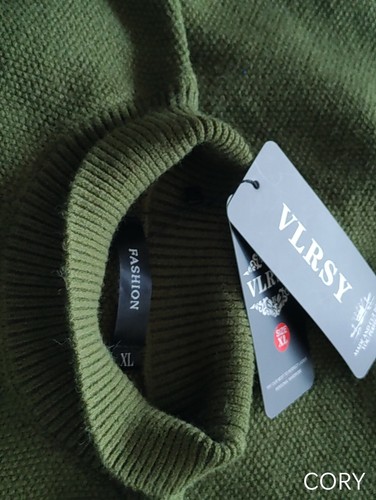 NWT Woman VLRSY KNIT MOCK NECK PULLOVER SWEATER Size XL Oversized Long Sleeve - Picture 3 of 12
