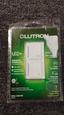 Lutron Maestro Fan Control and Light Dimmer White - NEW - P1