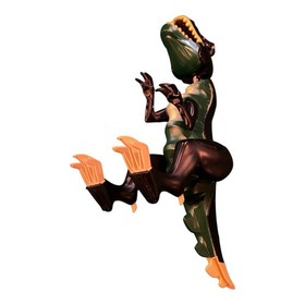 LEGO Dino Attack T-Rex 7477 Black & Green Eyes Light Up Red Vintage Dino Only