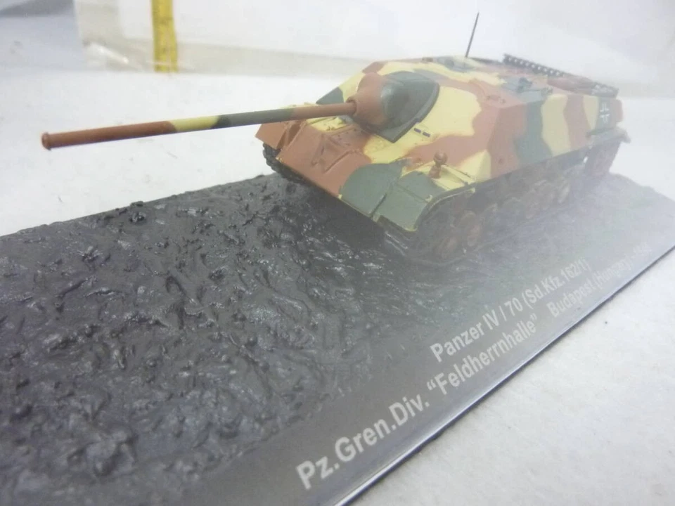 No.36 Panzer IV/70 1/72 Combat Tank Collection - Immagine 3 di 4