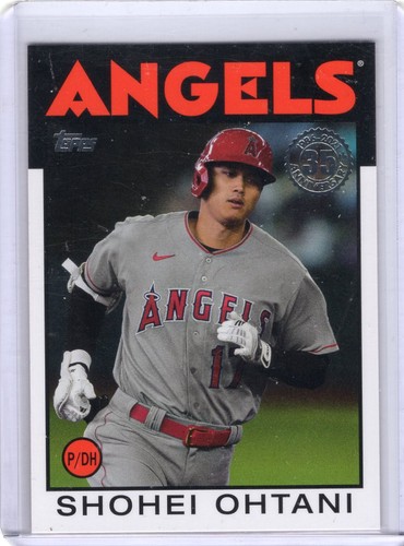 Shohei Ohtani #86B-22 2021 Topps 1986 Topps Baseball 35th Anniversary