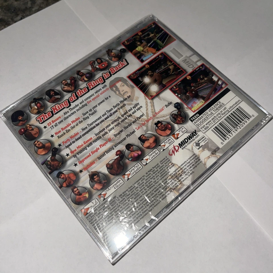 BRAND NEW SEALED Ready 2 Rumble Boxing: Round 2 (Sega Dreamcast, 2000) - Image 4 of 4