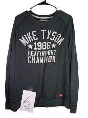 Under Armour x Roots Of Fight Mike Tyson Sweatshirt L 1986 Heavyweight Champion