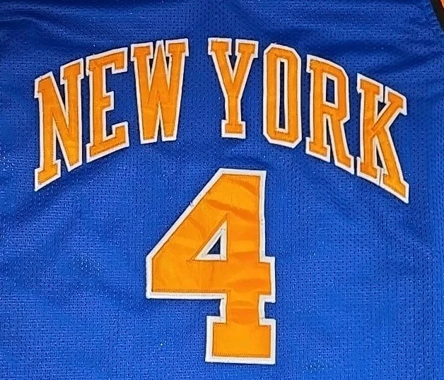 Chauncey Billups New York Knicks #4 Mitchell and Ness NBA Hardwood Classics XL Foto 4 de 4