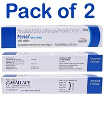 2 X Persol Forte Cream 30g fast shipping