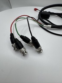 Female RGB SCART to 4 BNC + Audio Cable Compatible with Sega Genesis, Saturn, Su