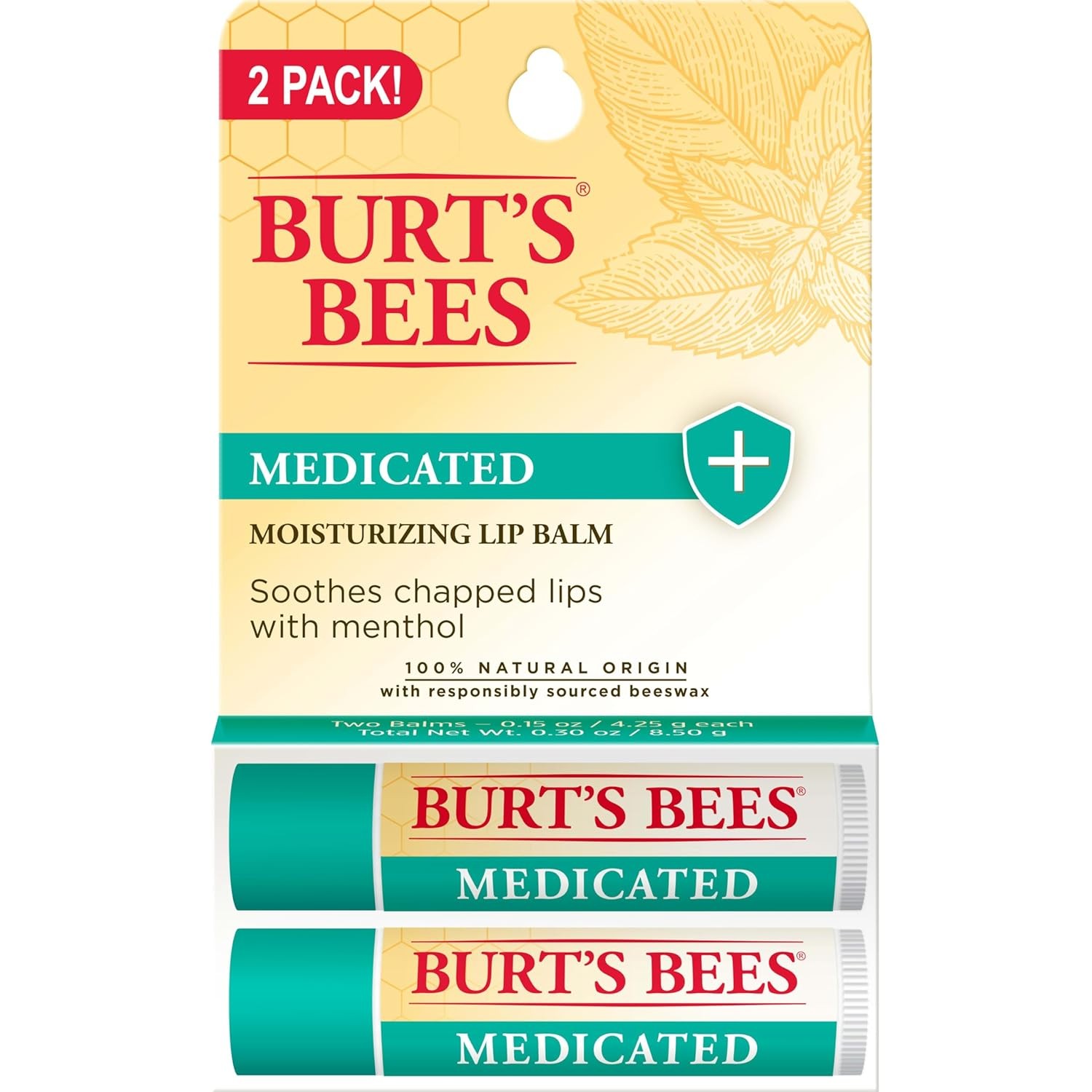 Burt's Bees Moisturizing Lip Balm Christmas Stocking Stuffers
