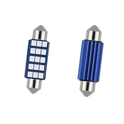UHANBUT 578 LED Bulbs Extremely Bright Bulbs, 6000K 2835 Chipsets 2PCS, Blue 