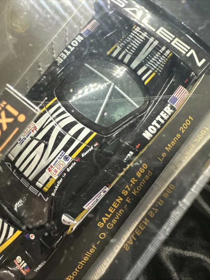IXO 1/43 S7-R #60 Le Mans 2001 Saleen T. Borcheller в коробке США - Изображение 3 из 4