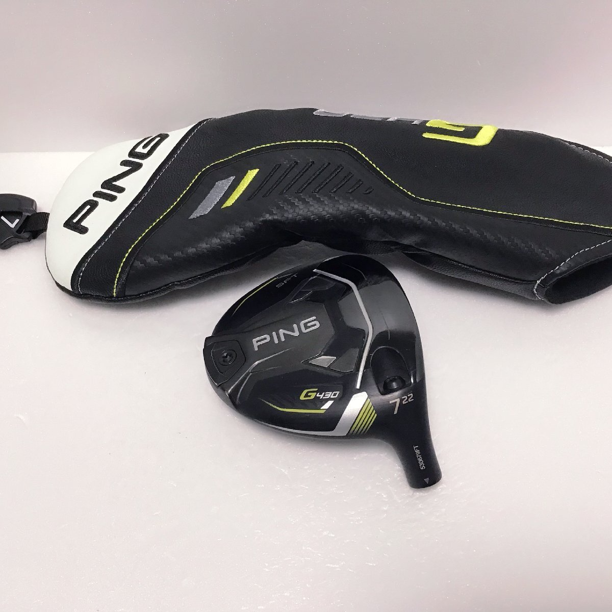 Exc+3!] PING G430 SFT 7W 22 Fairway HEAD ONLY w/HC RH Used JP 