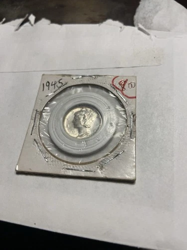 1945 mercury Dime Fine, $8.00 or Best Offer.