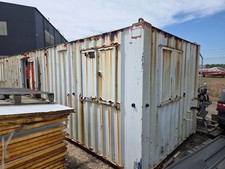 32ft Portable Office Canteen Cabin Anti Vandal Steel
