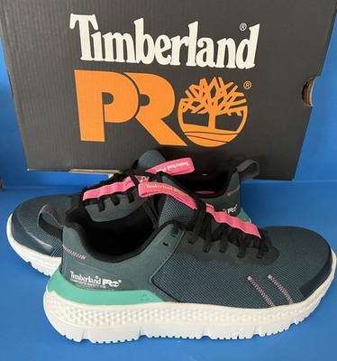 Women s Timberland  Pro Pink Work Shoes Sneakers Protection Safety $100 Size 5.5