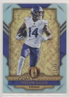 2017 Panini Gold Standard Platinum 15/49 Stefon Diggs #114 03rx