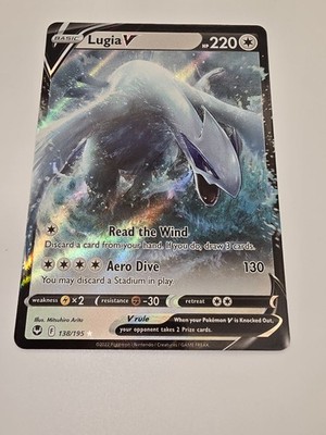 Lugia V 138/195 Swsh12: Sword & Shield - Silver Tempest Holo