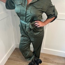 Elegant Olive Women's Jumpsuit