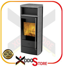 Stufa a legna LOWENBERG modello VESTA pietra ollare 8.5 kW - mail per sconto