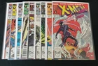 Uncanny Marvel Comics X-Men #230-239 Copper Age Vintage Lot 1988, 9 Comics