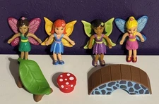 Lakeshore Enchanted Forest Fairy Land Fairies Figure Lot Set Tinkerbell Rare