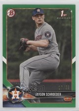 2018 Bowman Draft Green 17/99 Jayson Schroeder #BD-23 3pb