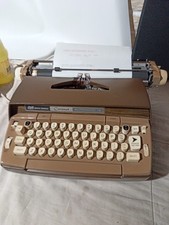 Vintage Brown Smith Corona Coronet Automatic 12 Electric Typewriter Tested Case thumbnail