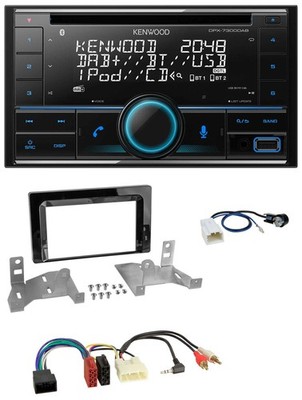 Kenwood CD 2DIN DAB USB MP3 Bluetooth Autoradio für Toyota Aygo AB7 ab 2022 klav