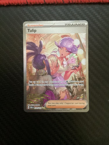 Tulip 259/182 Special Illustration Rare Paradox Rift Pokemon Holo Near Mint