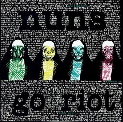 Nuns Go Riot Damaged Guts 7'' vinyl Belgium Seasons 2008 ep in pic sleeve with