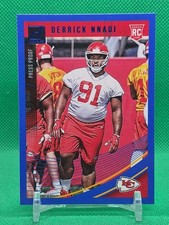 2018 DONRUSS FOOTBALL- DERRICK NNADI- BLUE RATED ROOKIE- CHIEFS