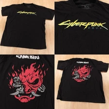 JINX Cyberpunk 2077 Samurai t-shirt LARGE tag rpg gamer refused band tee