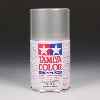 Tamiya Polycarbonate PS-36 Translucent Silver TAM86036 Lacquer Primers & Paints