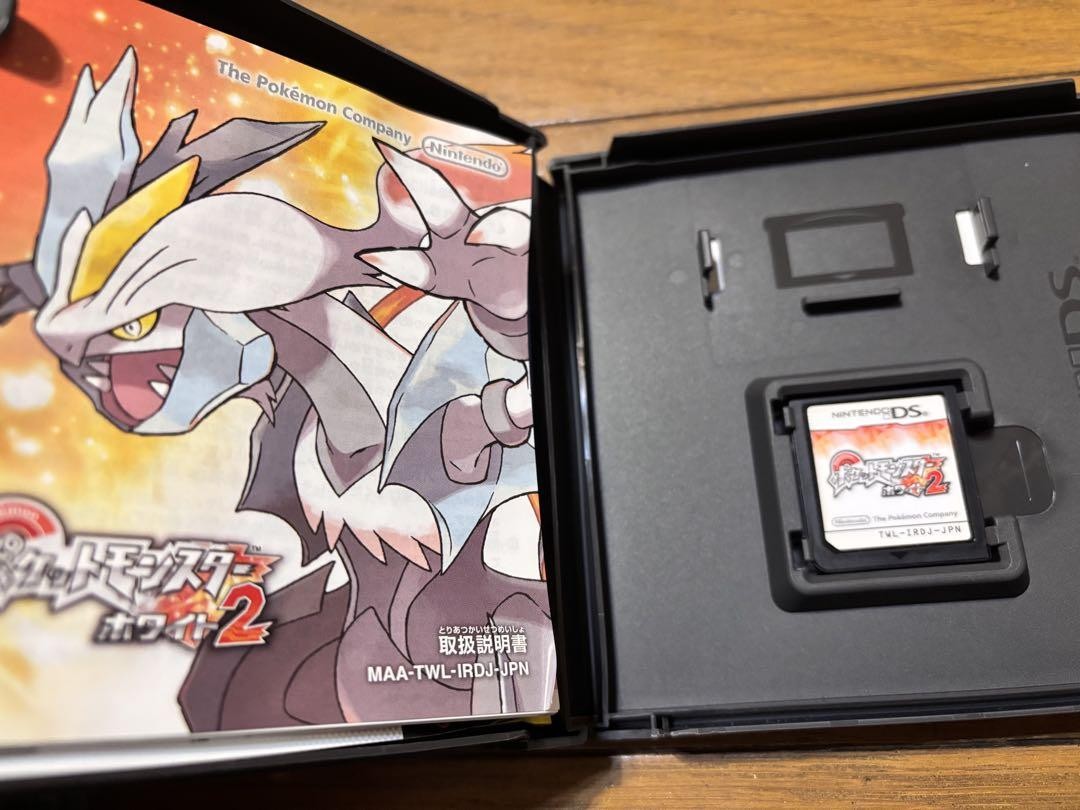 Nintendo DS Pokemon White 2 Pocket Monsters White 2 With Japanese