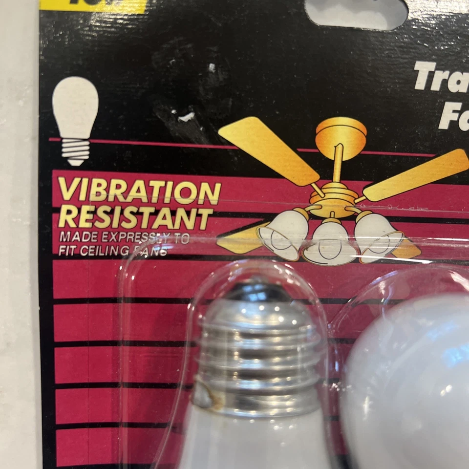 PHILIPS Traditional Fan Light Bulb 2 Pack 40W Vibration Resistant BC40A15 New - Image 3 of 4