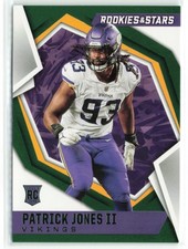 Patrick Jones II RC 2021 Panini Rookies & Stars Green Minnesota Vikings #153