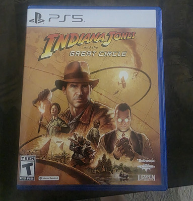 Bethesda Indiana Jones and the Great Circle PS5 T Teen NTSC-U/C Ultra HD Blu-ray