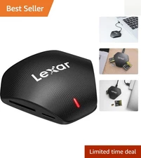 Portable Multi-Card USB 3.1 Reader - Supports SD, microSD & CompactFlash