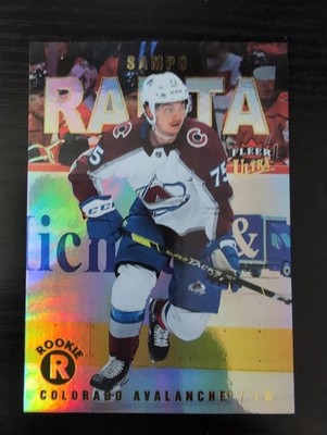 2021-22 Fleer Ultra  Sampo Ranta Rainbow Foil 