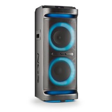 NGS Wild Space 2, 2000W Wireless BT Speaker Double Woofer USB/BT TWS /AUX IN