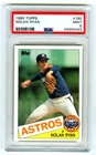 NOLAN RYAN~HOUSTON ASTROS~1985 TOPPS PSA-9 MINT HOT GRADED MLB BASEBALL CARD#760