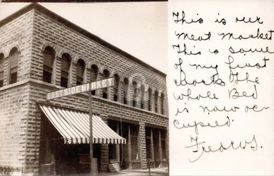 CA Lodi California E Side Market Fred W Setzer RPPC Photo Postcard COPY