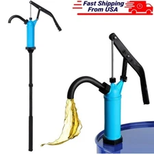 Lever Action Barrel Pump Drum Pump Fits 5-55 Gallon Drums Water Transfer