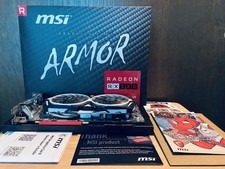 MSI Radeon RX 580 8GB GDDR5 Graphics Card GPU w/Box, Comic Book, and Manuals