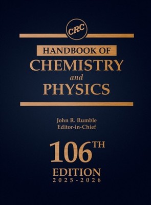 CRC HANDBOOK OF CHEMISTRY AND PHYSICS by RUMBLE JOHN Hardback Self Help Business