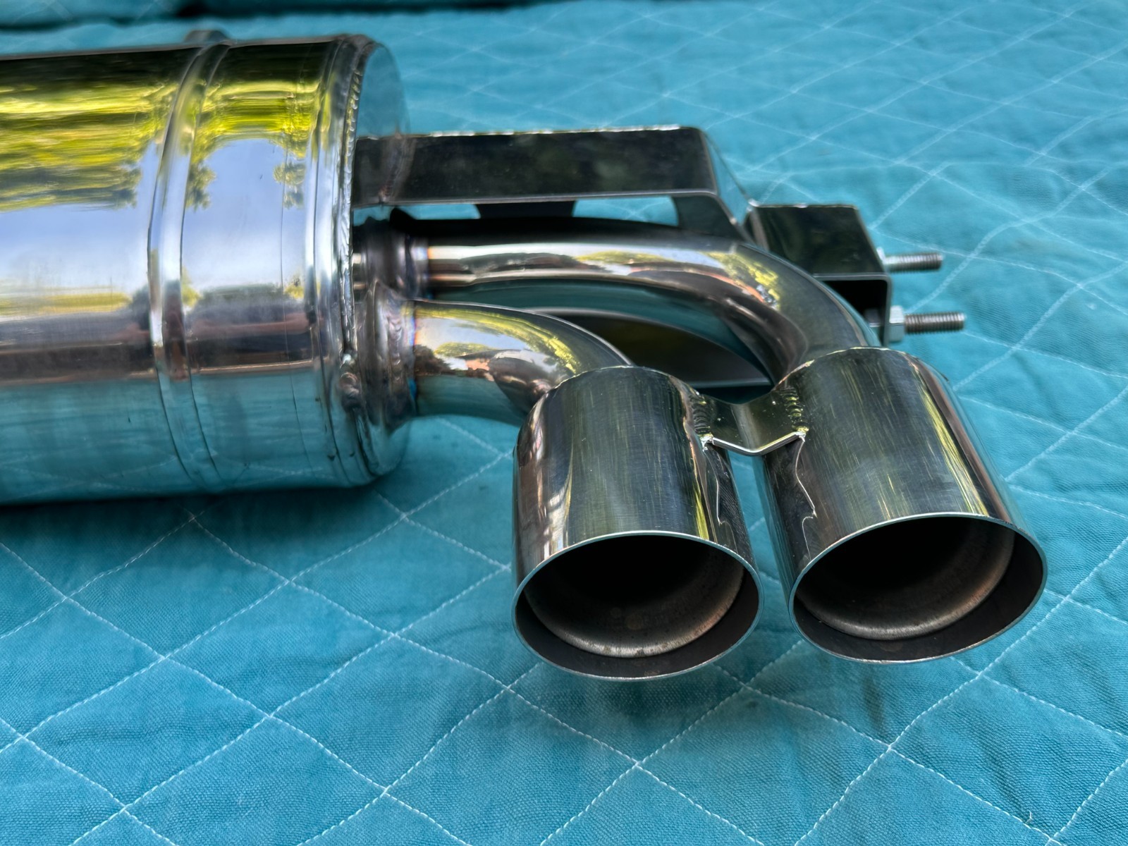 Quicksilver Exhaust muffler silencer for Ferrari 308 QV USA spec TWIN CAT model