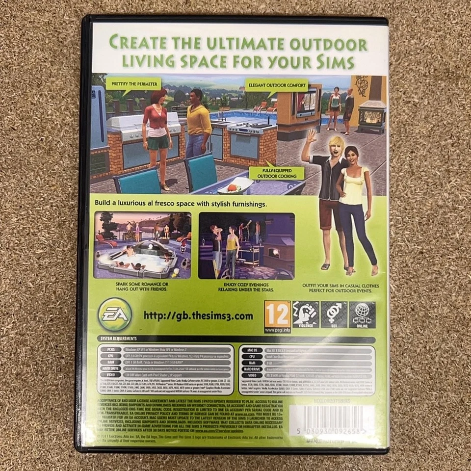 The Sims™ 3 Outdoor Living Stuff (Windows XP / Vista) [Complete] - Image 3 of 4
