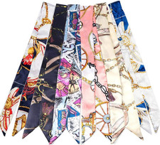 2/6/10Pack Scarf Bags for Women Handbag Scarfs Band Hair Neck Scarves Fashion Gi