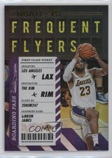2020-21 Panini NBA Hoops Frequent Flyers Holo LeBron James #3 0nr3
